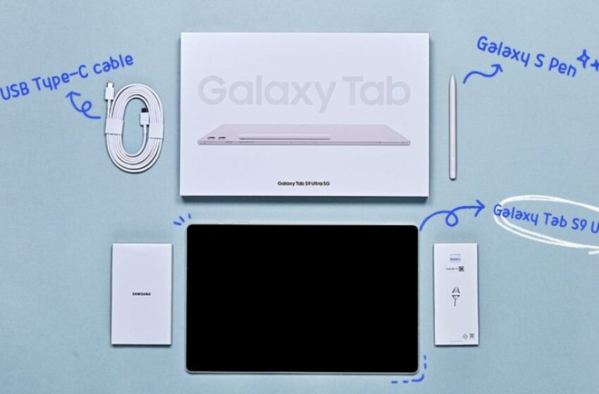  Unboxing de la Galaxy Tab S9 Ultra ①: alto rendimiento en un diseño elegante