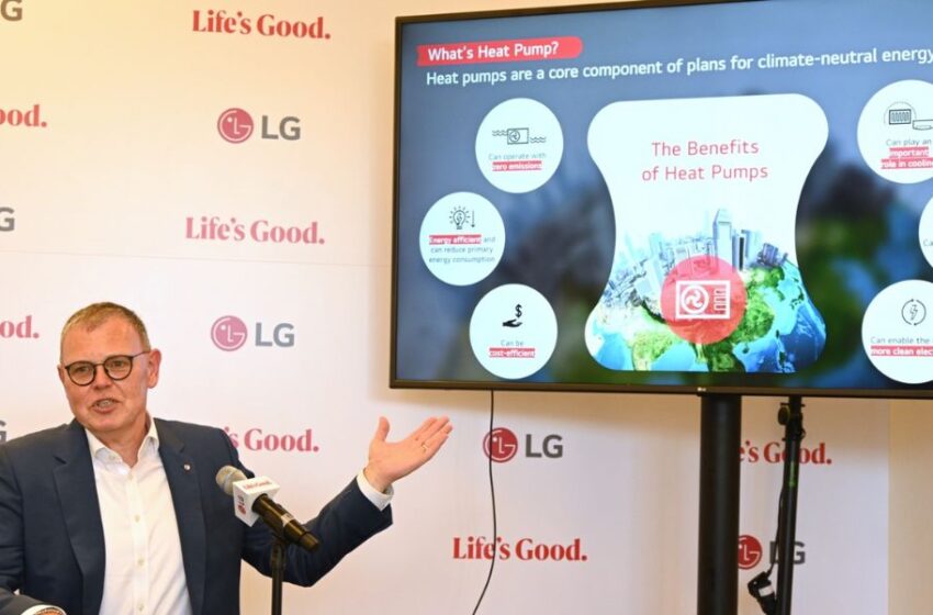  LG presenta en IFA 2023 su visión de un futuro sostenible con tecnologías energéticamente eficientes