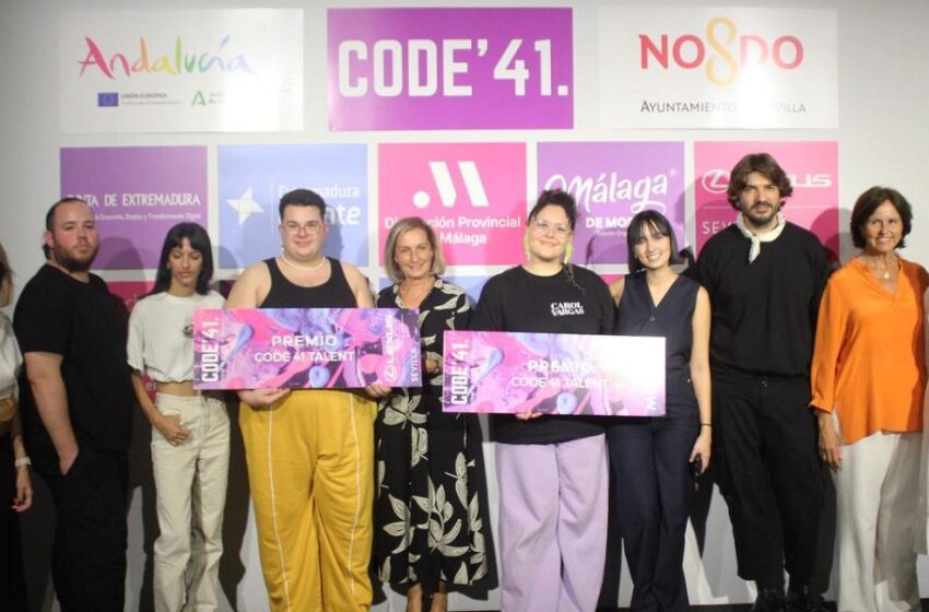  Carol Vargas, ganadora de la nueva edición del certamen de jóvenes diseñadores de la semana de la moda de Andalucía, code 41 talent