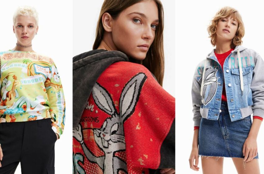  De ícono animado a ícono de estilo: Bugs Bunny inspira la nueva colección de desigual