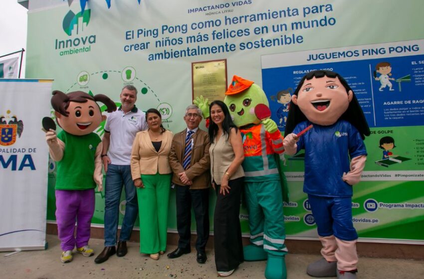  Cercado de Lima: programa social de tenis de mesa“Impactando Vidas” inaugura segunda edición