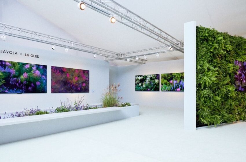  LG crea una experiencia artística sinprecedentes en Frieze London 2023