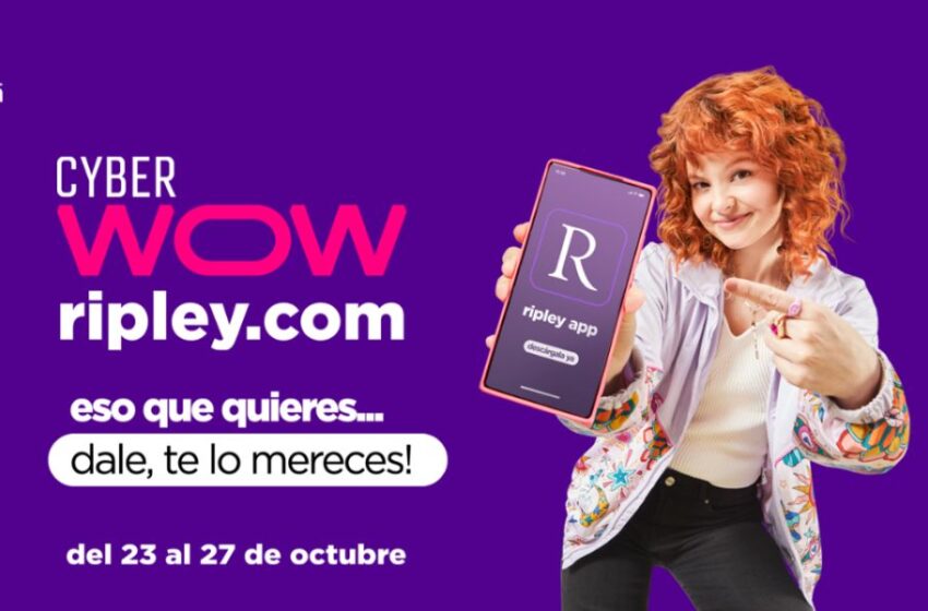  Más de 500 puntos de recojo a nivel nacional y hasta 70% de descuento en el Cyber Wow de Ripley.com