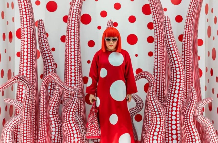  Lima Design Week: Estudiantes de corrientes alterna presentan mural inspirado en Yayoi Kusama