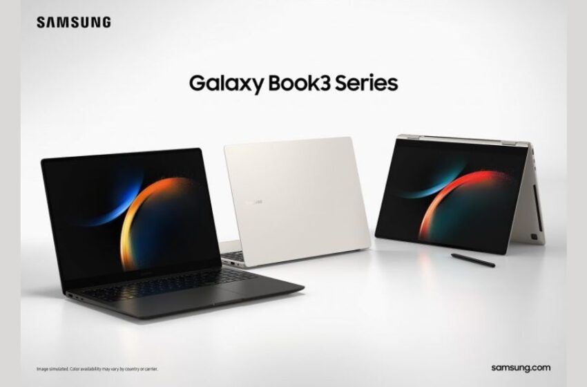  Serie Galaxy Book3 de Samsung: Refinado, esencial y potente