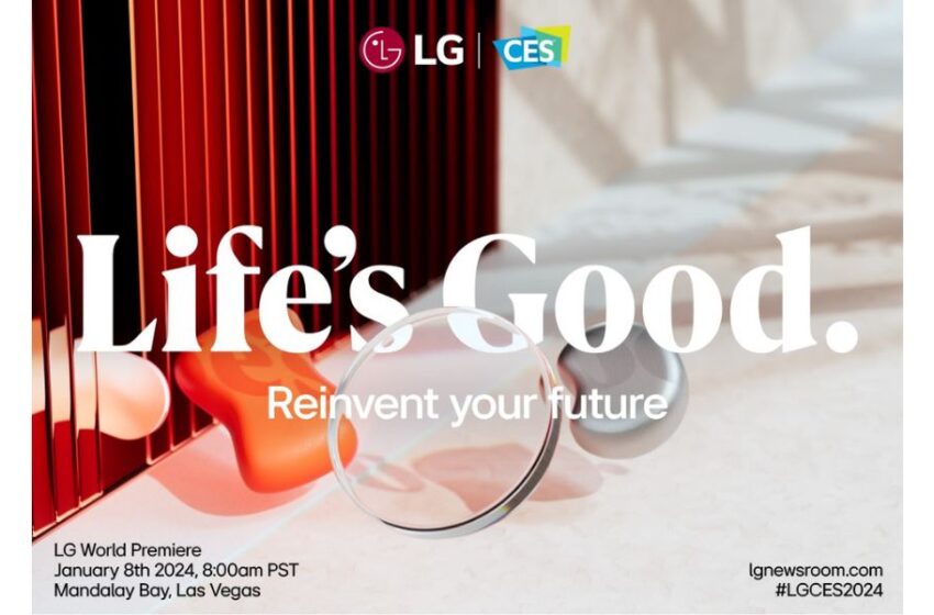  CES 2024: LG presentará soluciones innovadoraspara una vida mejor