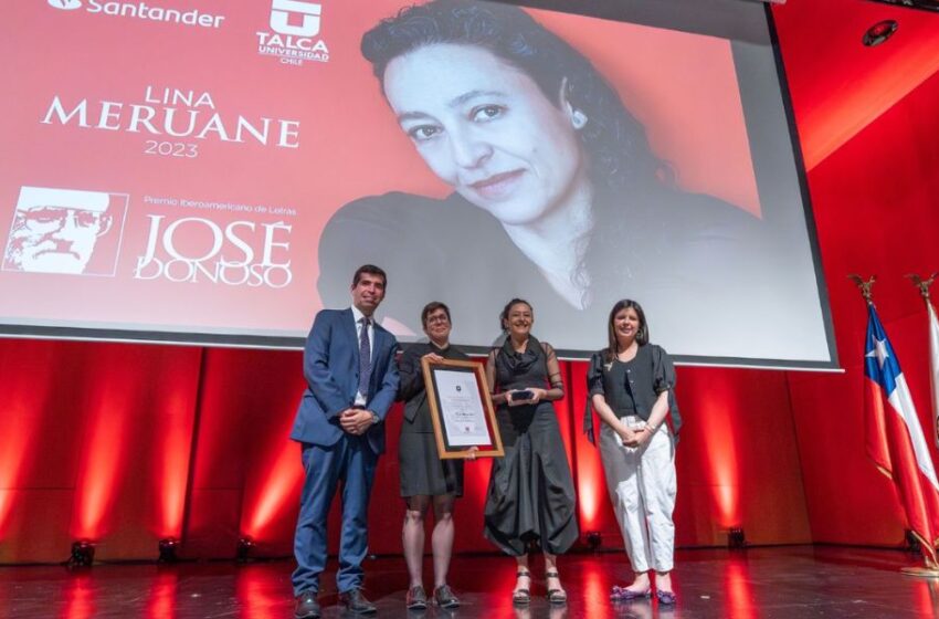  Lina Meruane recibió Premio Iberoamericano  de Letras José Donoso 2023  