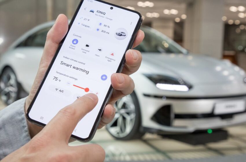  Samsung se asocia con Hyundai Motor Group para presentar un estilo de vida futuro que conecta el hogar inteligente con automóviles conectados