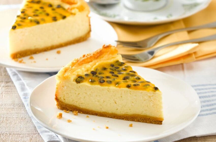  Cheesecake de Maracuyá (receta)