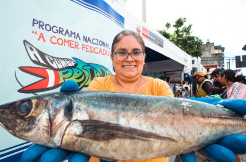  PRODUCE: más de seis toneladas de jurel fueron ofertadas a poblaciones vulnerables en Puno y Madre De Dios