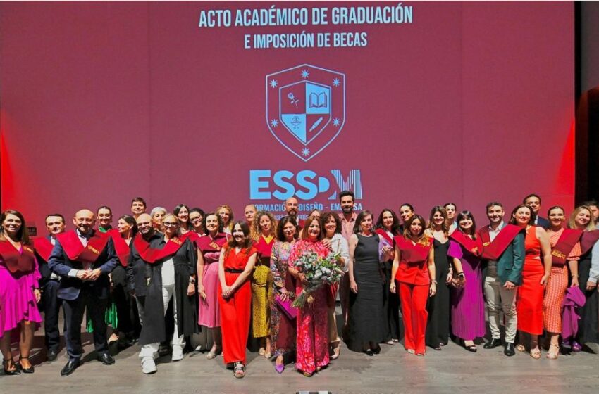  El Centro de Enseñanzas Superiores de Diseño ESSDM celebra el acto académico de Imposición de Becas