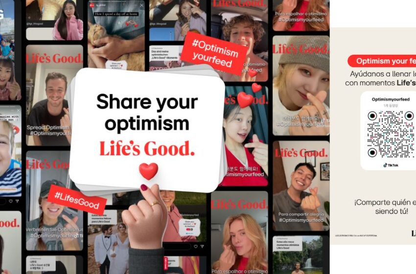  LG amplifica la influencia positiva de la campaña Life’s Good a través de un desafío en redes sociales