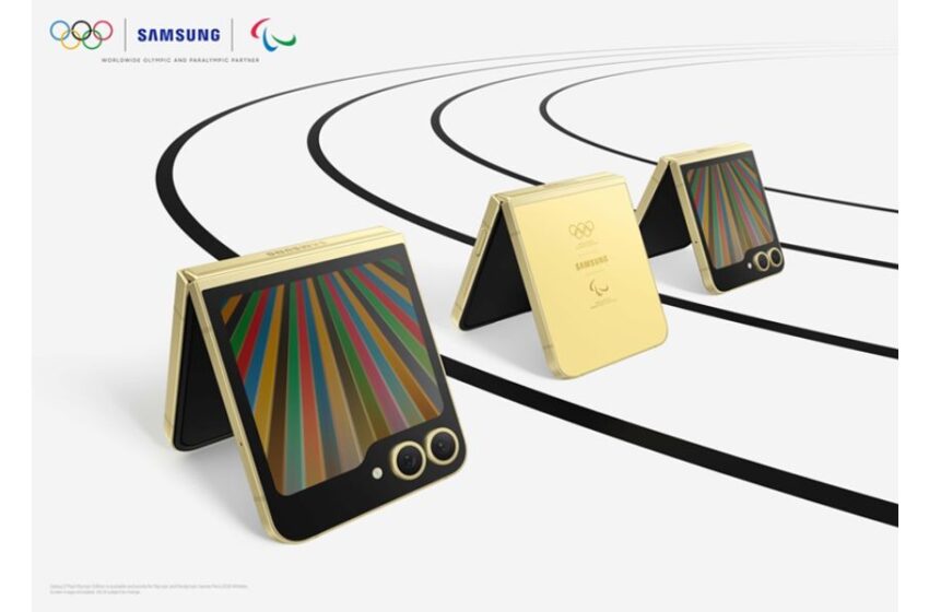  Samsung presenta el exclusivo Galaxy Z Flip6 Olympic Edition, con tecnología Galaxy AI, para los atletas de París 2024