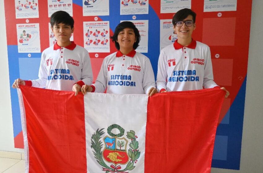  Jóvenes peruanos compiten en el Mundial de Matemática en el Reino Unido