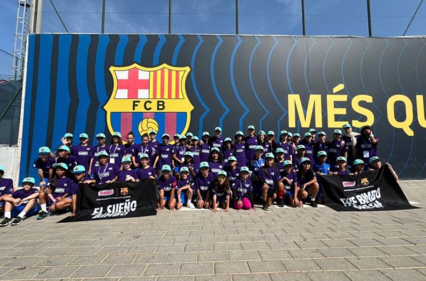  Bimbo, a través de “El Sueño Bimbo” lleva a 55 niñas de 22 países a jugar fútbol en el FC Barcelona