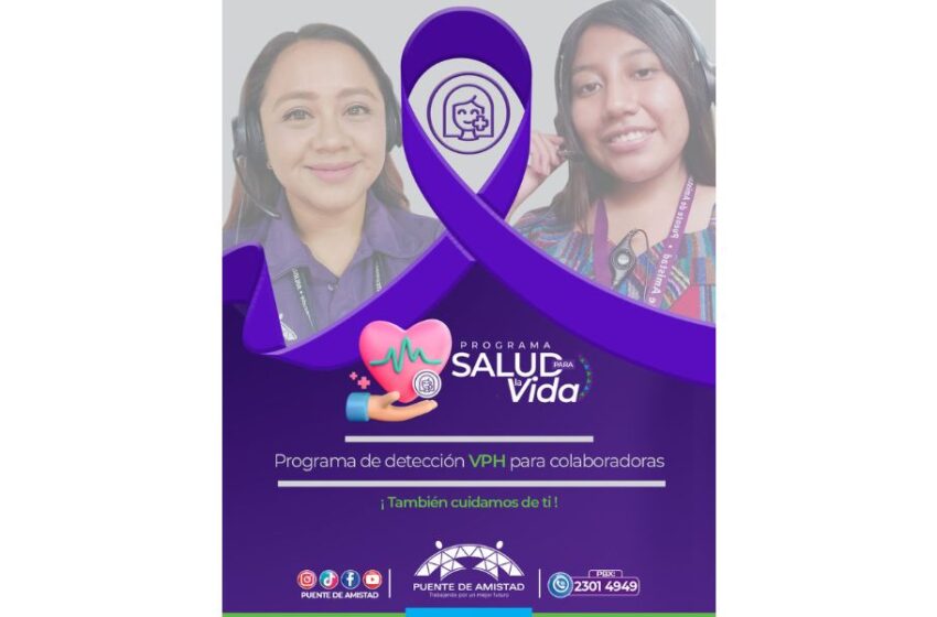  Programa de Salud promueve jornadas de prevención del VPH