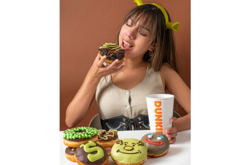  Dunkin’ se une a ´Shrek´ lanzando una divertida colección de donuts