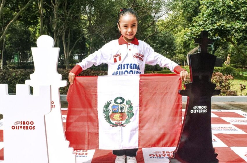  Niña de 6 años se corona como tricampeona nacional de ajedrez