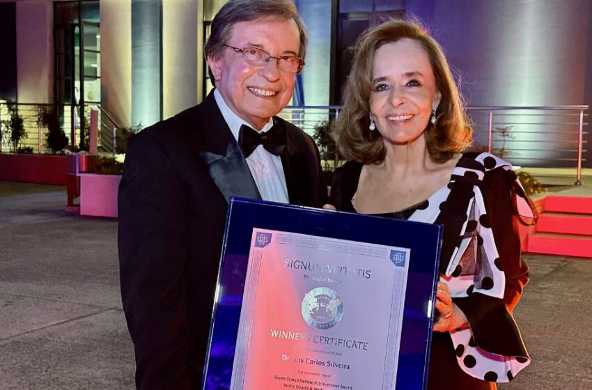  Pionero de la medicina preventiva en Brasil recibe mención honorífica Lifetime Achievement Award