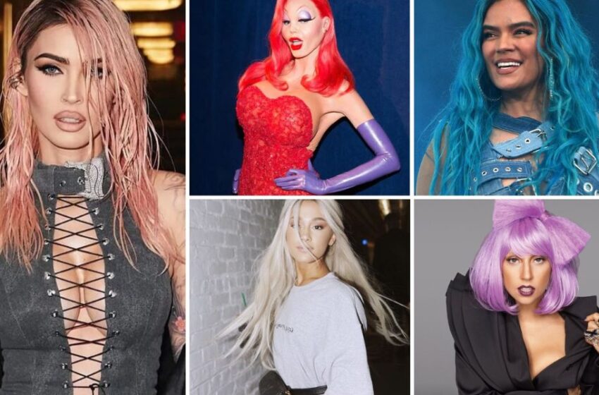  Estos son los cinco looks y colores de cabello más atrevidos para celebrar la temporada de Halloween