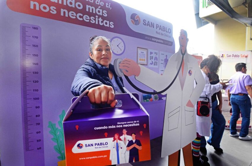  Red de Clínicas San Pablo apuesta por la Línea 1 reforzando su compromiso con la salud con presencia en los trenes