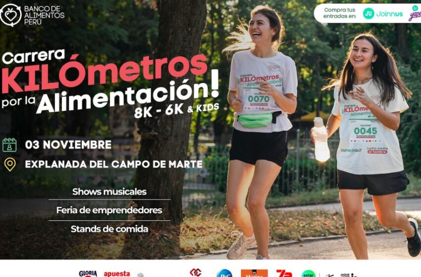  KILÓmetros por la Alimentación: carrera y feria solidaria para luchar contra el hambre