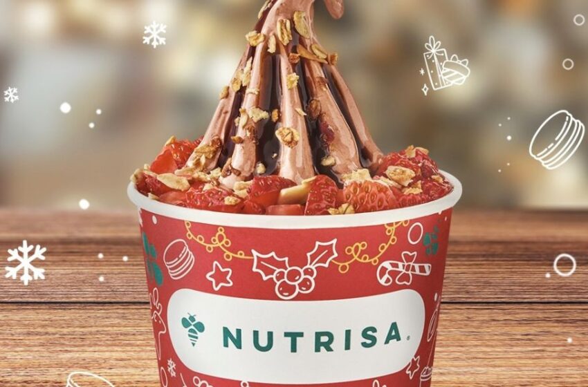  Nutrisa se alista para Navidad con un exclusivo macarrón gigante y nuevo sabor de temporada