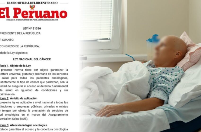  Semáforo Oncológico: Ley del Cáncer reporta pocos avances desde hace 9 meses