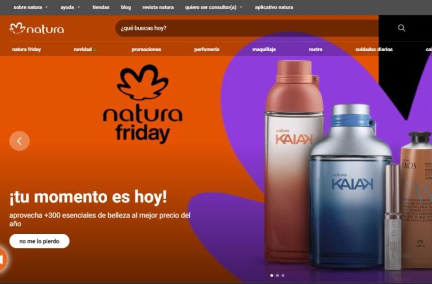  Natura renueva su plataforma e-commerce proporcionando una mejor navegación y journey de compra para los clientes