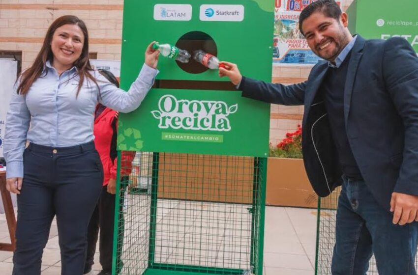  La Oroya: Recolectan más de 4 toneladas de residuos sólidos e instalan 17 estaciones de reciclaje