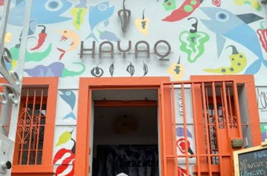  Hayaq remodeló su local inspirado en la gastronomía peruana marina