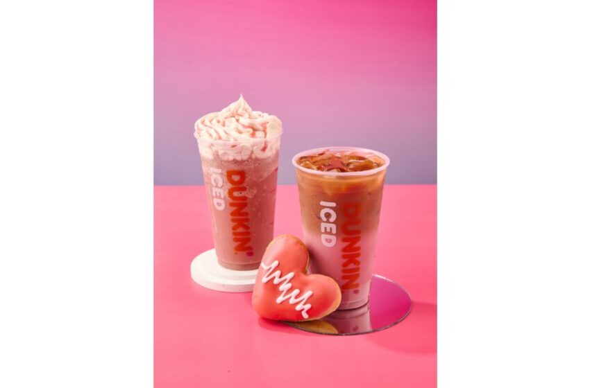  Dunkin lanza colección de donuts exclusivas para regalar por San Valentín